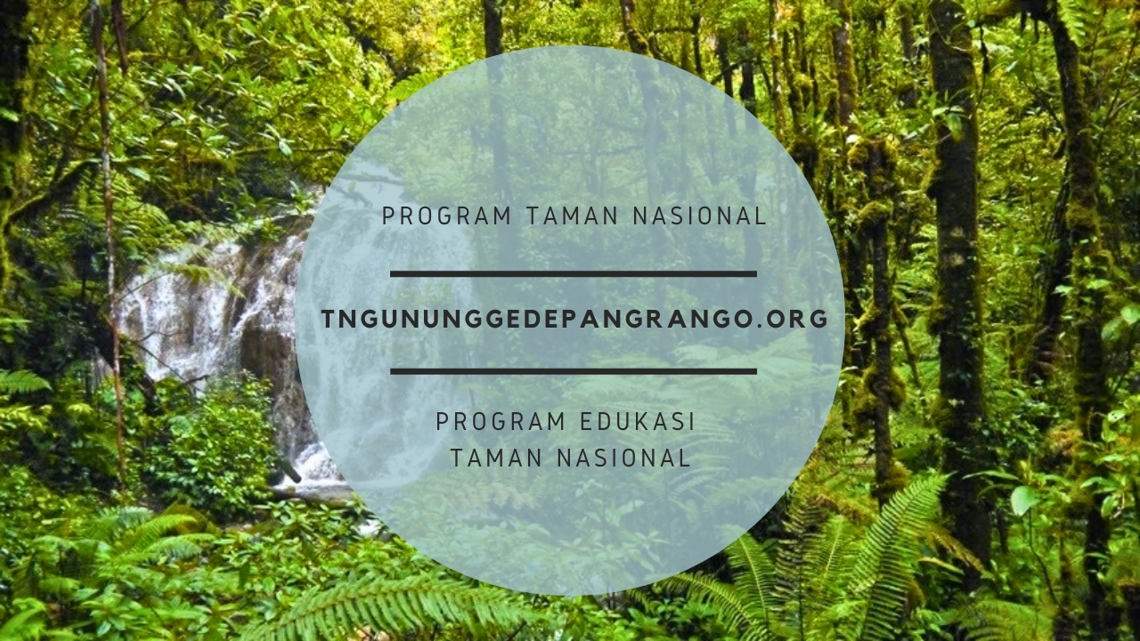 Program Taman Nasional Gunung Gede Pangrango